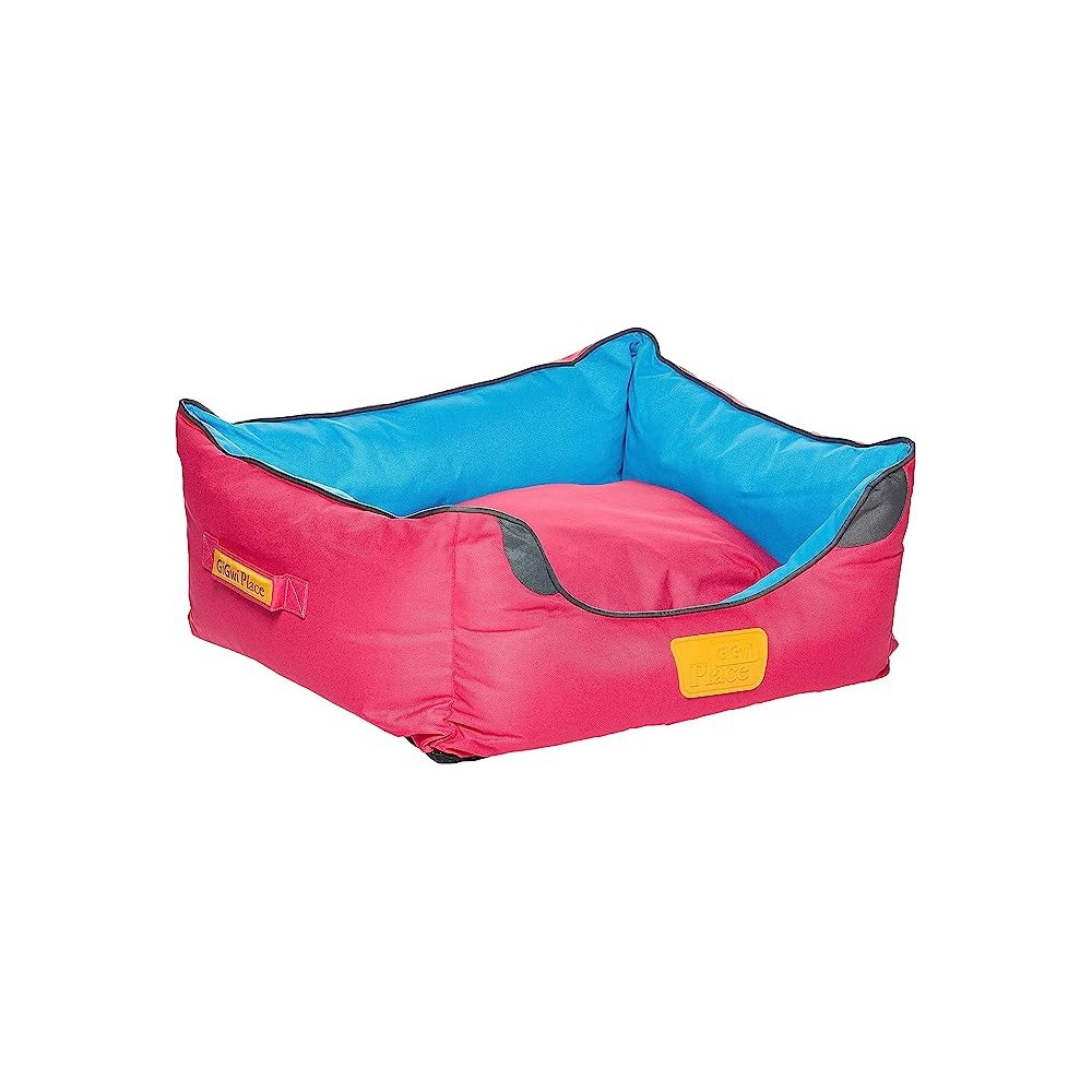 Gigwi Place Soft Bed Canvas For Pet, Red/Blue, Small
