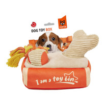 FOFOS Hide And Seek Plush Rope Dog Toy, Multicolour