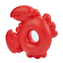 FOFOS Ocean Animal Crab Dog Toy, Red