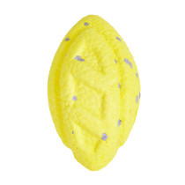 FOFOS Rugby Ball Fetch Dog Toy, Yellow