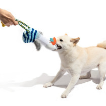 FOFOS Sealife Sea Mew Dog Toy, Multicolour