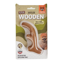 FOFOS Woodplay Antler Dog Toy, Brown