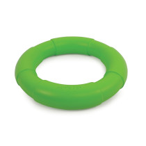 M-PETS Air Toss Circle Dog Toy, Green