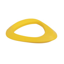 M-PETS Air Toss Mobius Dog Toy, Yellow