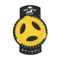 M-PETS Air Toss Wheel Dog Toy, Yellow