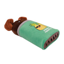M-PETS Angel Snack Attack Dog Toy, Brown