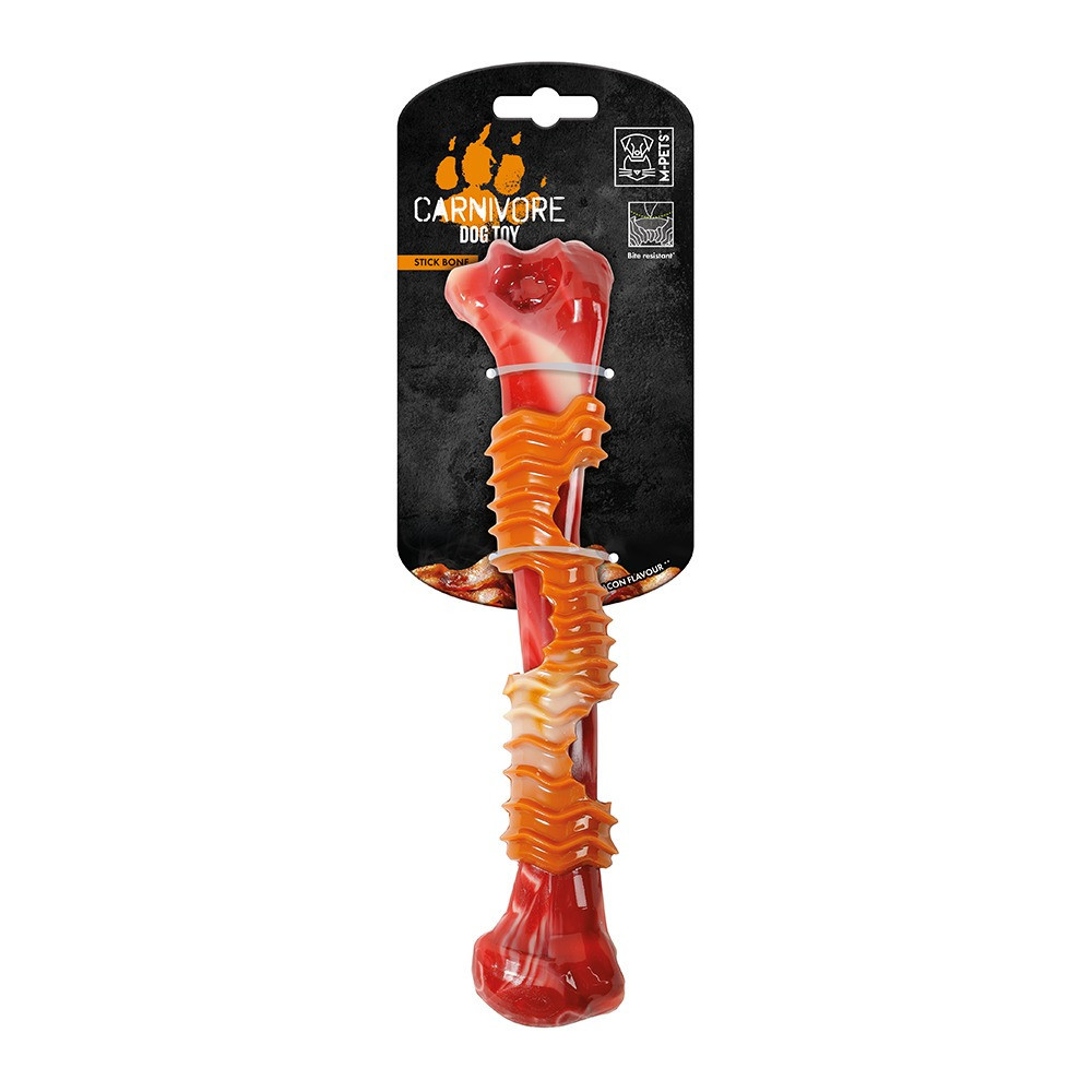 M-PETS Carnivore Stick Bone Dog Toy, Large