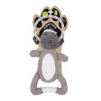 M-PETS Chewtopia Sheep Dog Toy, Grey/White