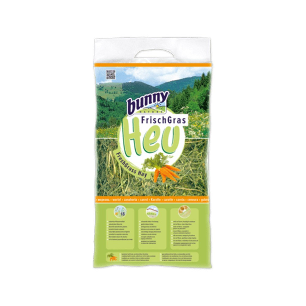 Bunny Nature Fresh Grass Hay Carrots, 500G