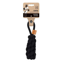 M-PETS Coto Black Loop Bar Eco Friendly Dog Toy, Small