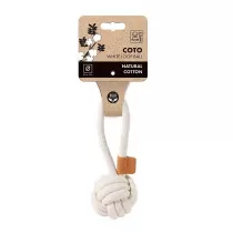 M-PETS Coto White Loop Ball...