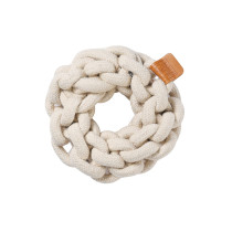 M-PETS Coto White Ring Eco Friendly Dog Toy, Small