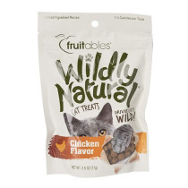 Fruitables Wildly Natural Cat Treats, Chicken Flavor, 71 G