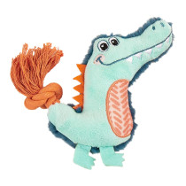 FOFOS Alligator Puppy Toy, Soft/Plush, Light Blue