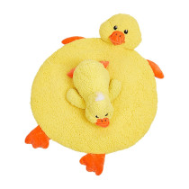 FOFOS Cuddle Duck Heartbeat Toy And Mat, Yellow