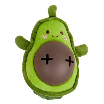 FOFOS Cute Avocado Treat Dispensing Dog Toy, Green