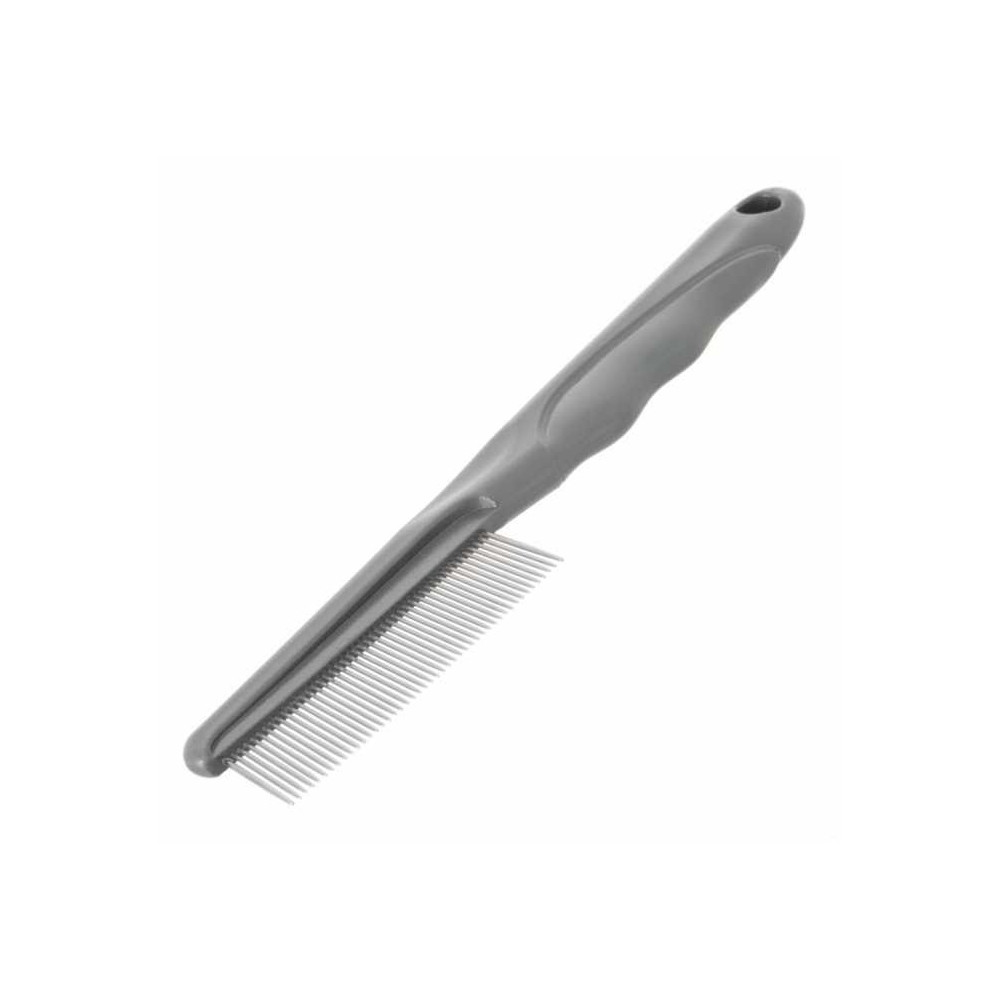 Furrish Fine Teeth Dog Comb, Gray