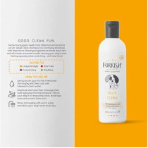 Furrish Refreshing Citrus Scent Deep Clean Dog Shampoo, 300 Ml