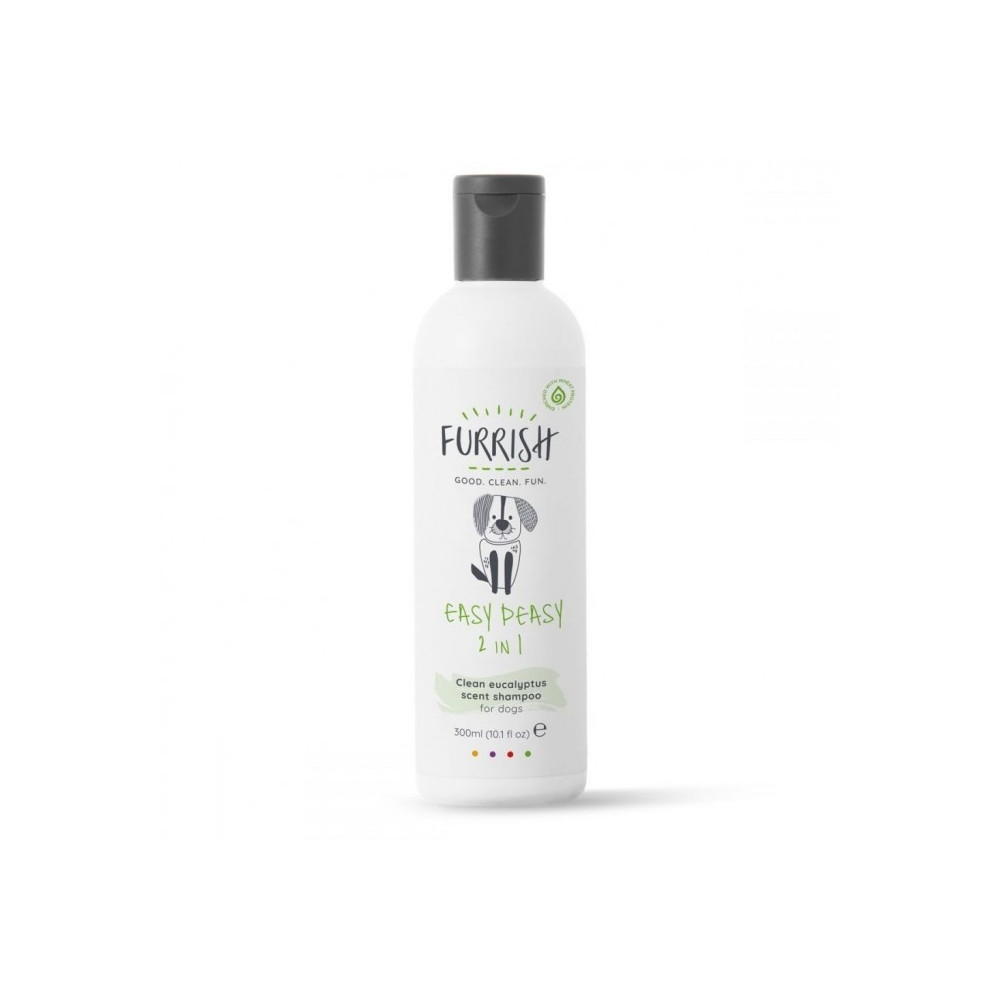 Furrish Easy Peasy 2 In1 Eucalyptus Scent Shampoo For Dog, 300 Ml, FR842305