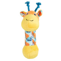 FOFOS Giraffe Puppy Teething Squeaky Toy, Multicolour