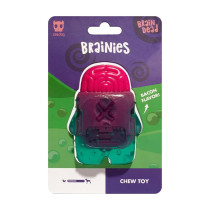 Zee.Dog Brain Dead Dog Toy, Pink/Green