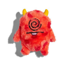 Zee.Dog Cyclops Dog Soft Plush Toy, Orange