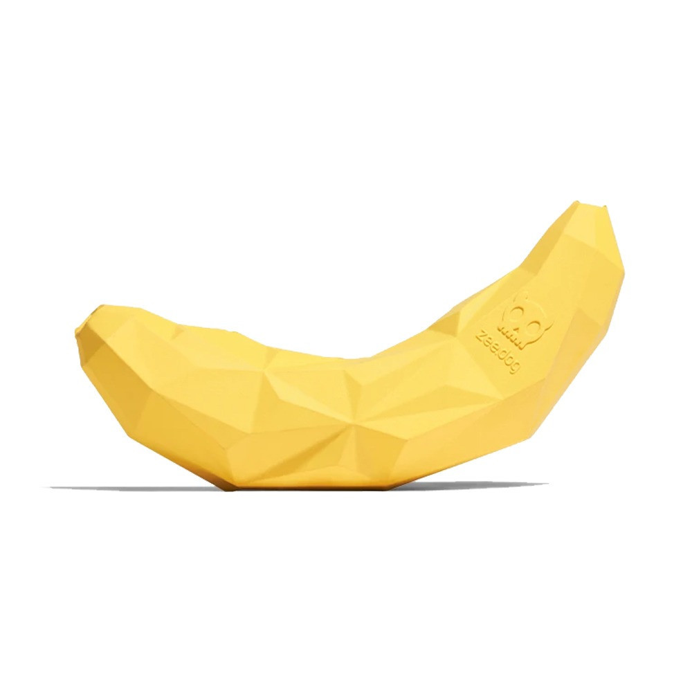 Zee.Dog Super Banana Dog Chew Toy Durable, Yellow