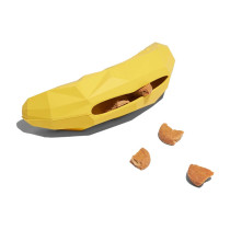 Zee.Dog Super Banana Dog Chew Toy Durable, Yellow