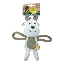 M-Pets Rune Ecco Dog Toy, Green/White