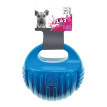 M-Pets Arco Ball Blue Dog Toy, Durable/Lightweight, Small