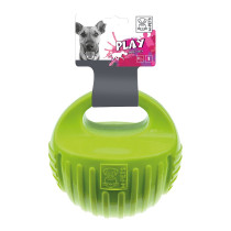 M-Pets Arco Ball Green Dog Toy, Durable/Lightweight, Small