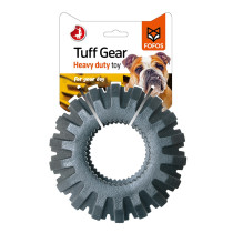 FOFOS Tuff Gear Tyre Dog Toy, Large, Black