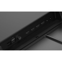 Evvoli 43 Inch 4K QLED Android Smart TV Frameless, Black, 43EV250QA