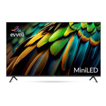 Evvoli 98-Inch 4K Mini LED Android Smart TV, Dolby Vision-Atmos, HDR 10+, 120 Hz With Remote Laser Pointer 98EV600MA And 2 year warranty.