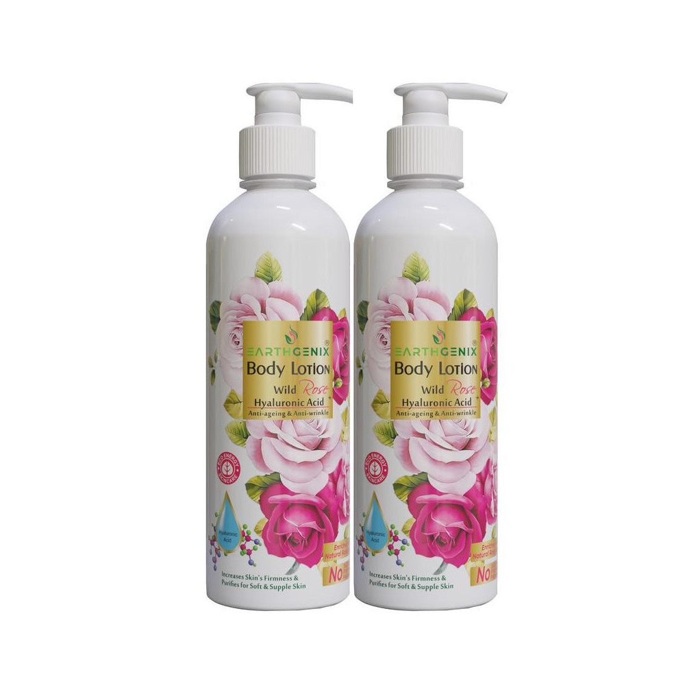 Earthgenix Wild Rose Body Lotion 500ml x 2 pcs