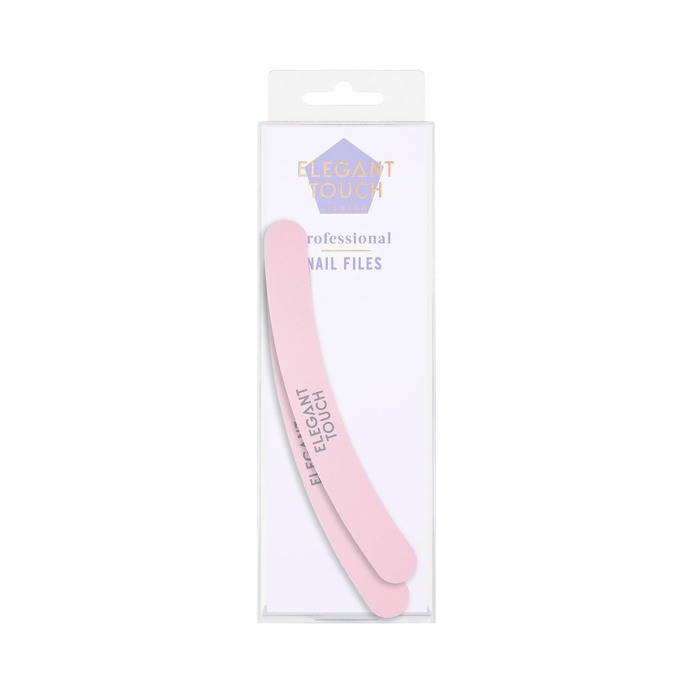 Elegant Touch Professional Nail Files, Pack Of 2