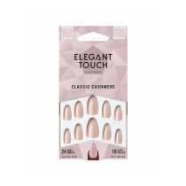 Elegant Touch Classic Cashmere Fake Nails Pack Of 24 Nails With Glue