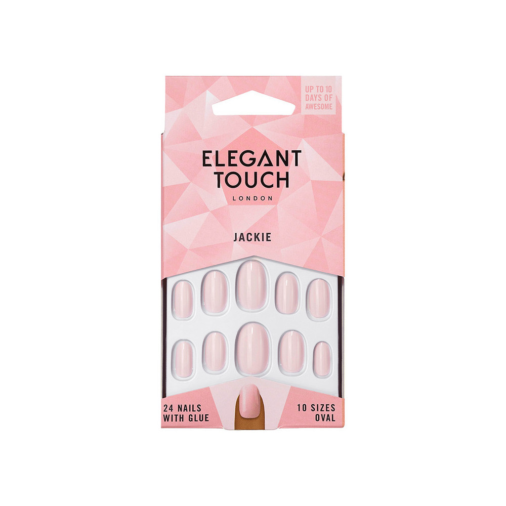 Elegant Touch Jackie Fake Nails Pack Of 24 Nails With Glue