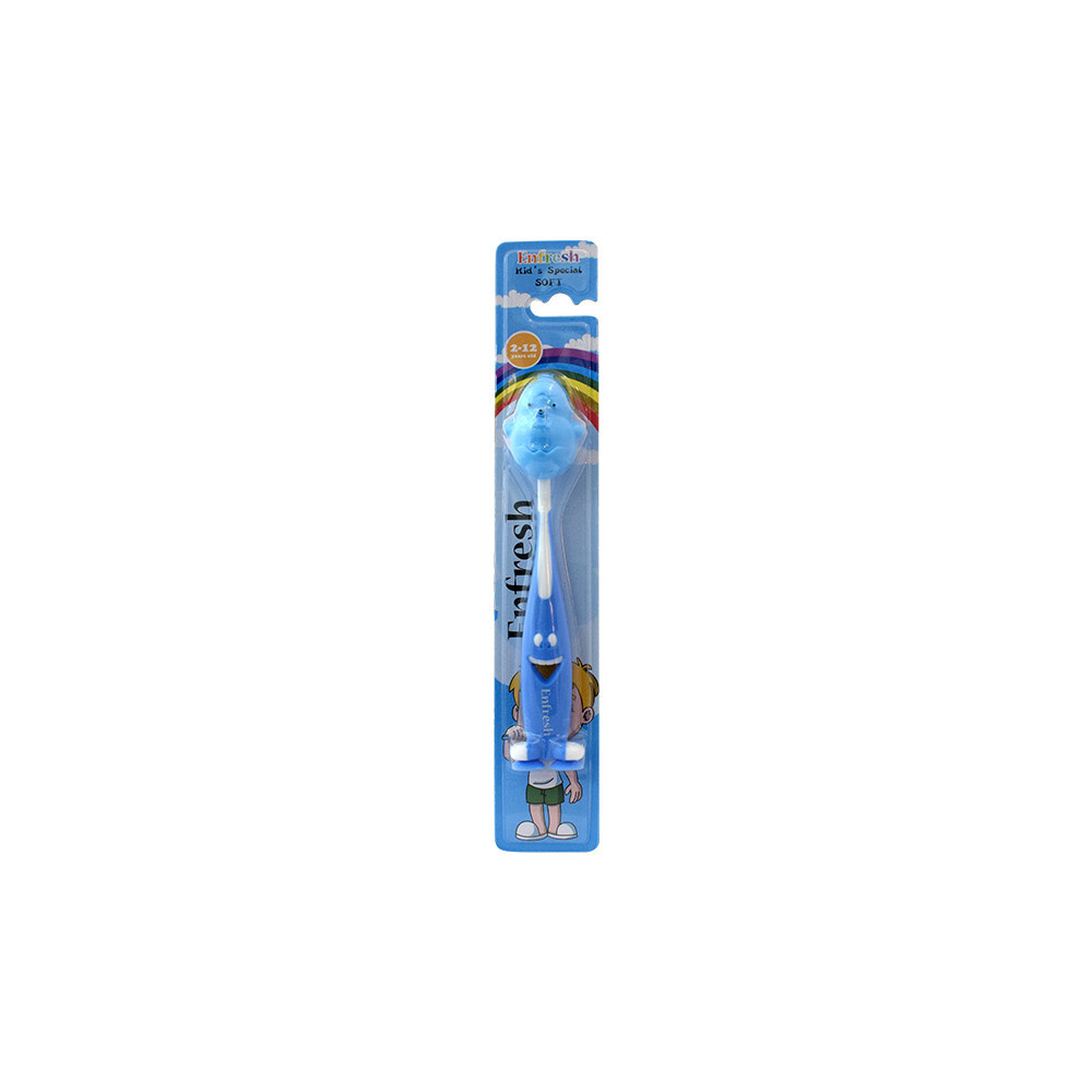 Enfresh Kids Special Soft Toothbrush With Suction Grip