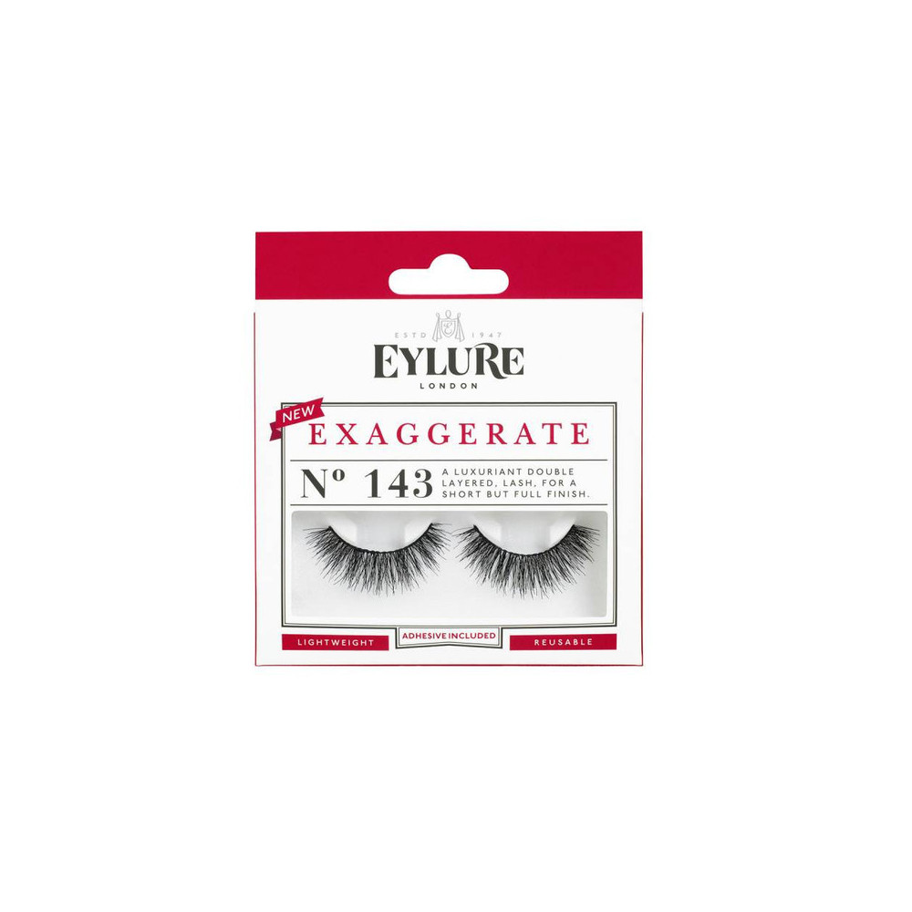 Eylure Dramatic No. 143 Full And Bold Eyelashes With Glue