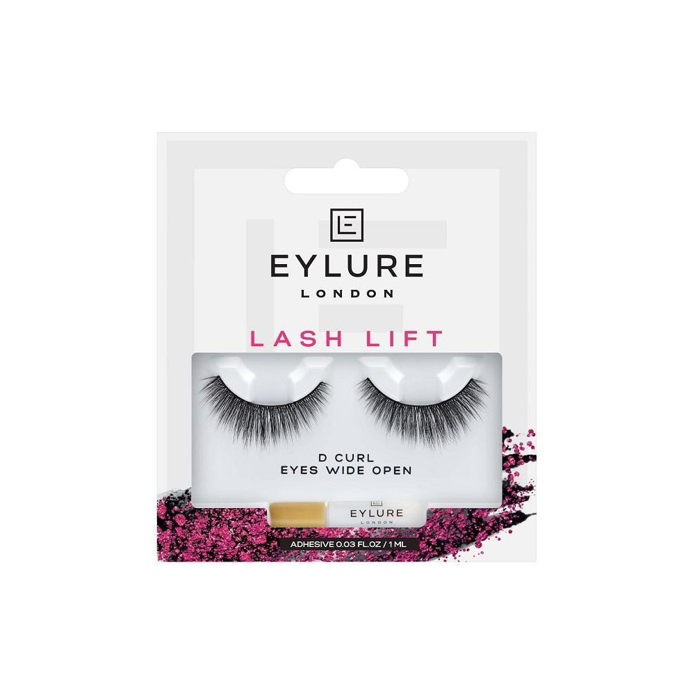Eylure Lash Lift D Curl Eyes Wide Open Eyelashes With Glue