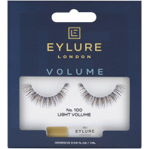Eylure Volume Plus Strip Lashes No. 100 Eyelashes With Glue