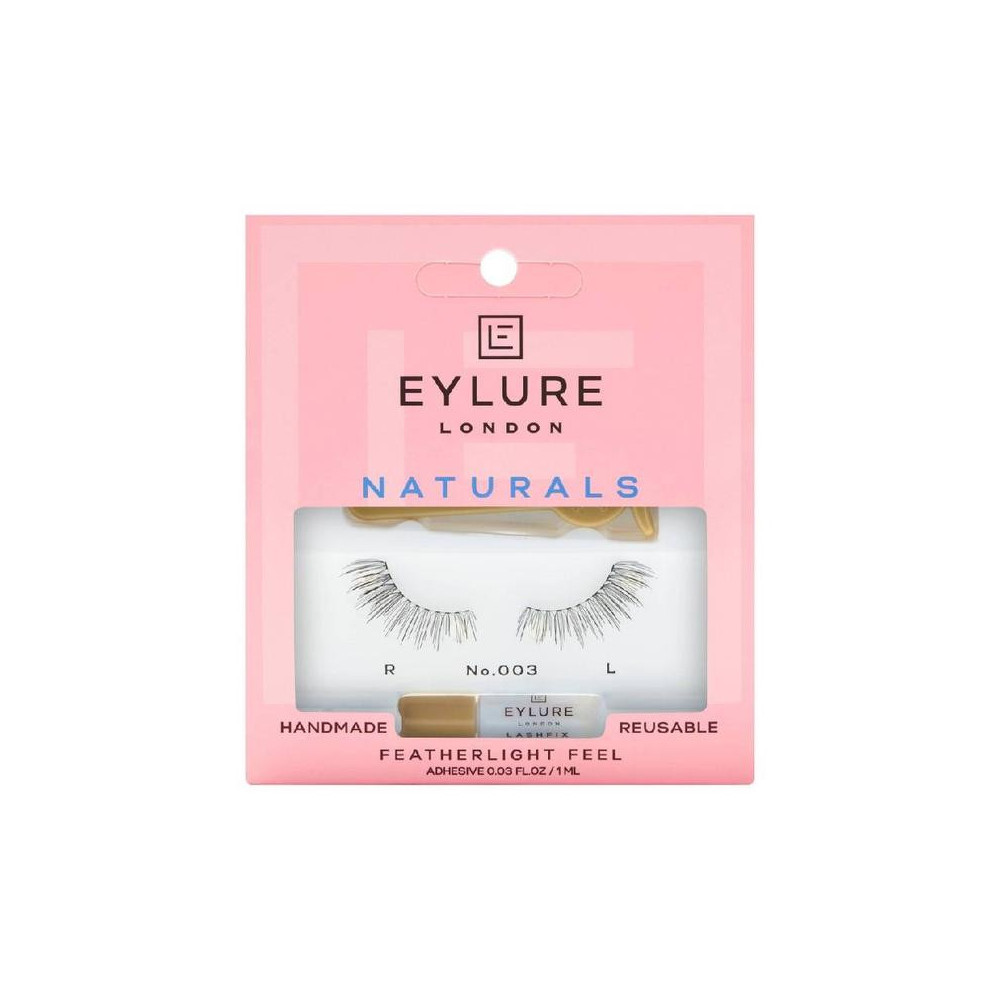 Eylure Natural Lashes No. 003 False Eyelashes With Glue