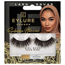 Eylure Sabina Hannan Faux Mink Lashes, Girl Boss