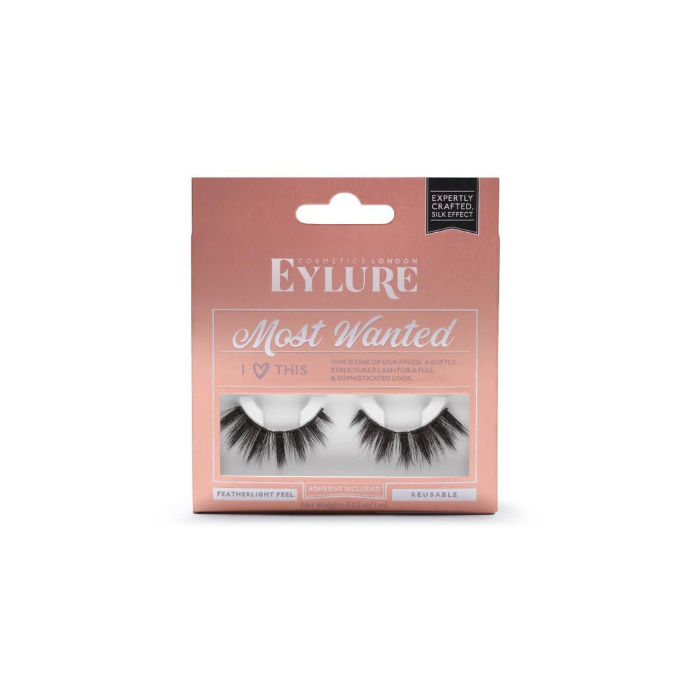 Eylure Luxe Silk Featherlight Reusable Lashes, Ascher Silk Effect