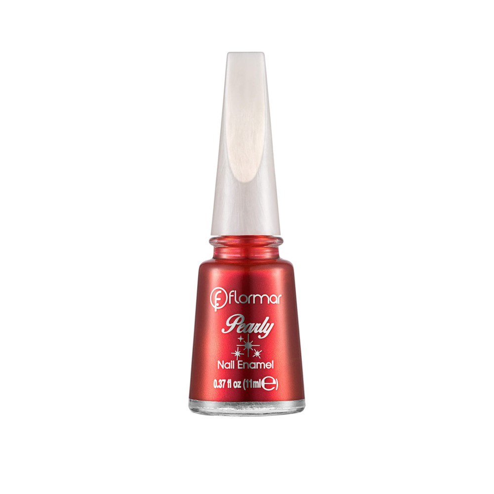 Flormar Pearly Nail Enamel Nail Polish, PL384 Le Rouge