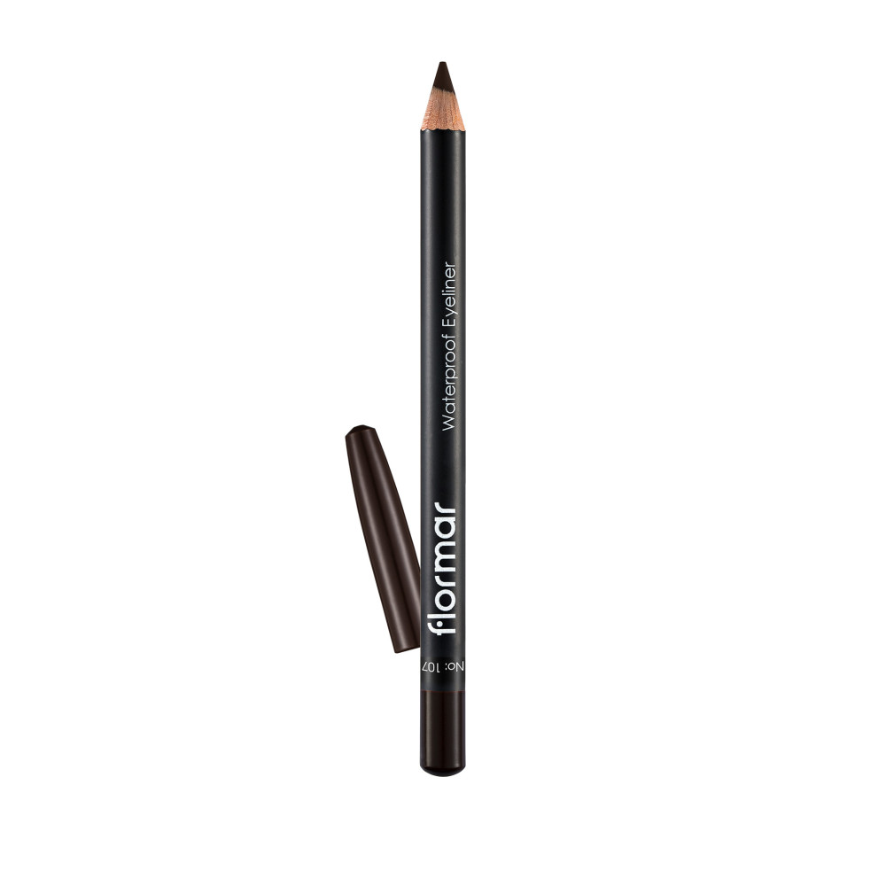 Flormar Waterproof Pencil Eyeliner, Shade No. 107
