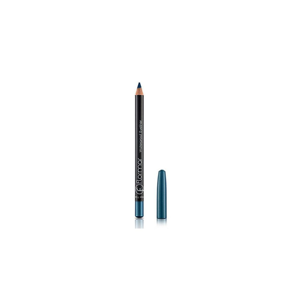 Flormar Waterproof Eyeliner Pencil, 114 Blue Sky