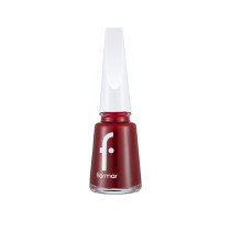 Flormar Classic Nail Enamel Nail Polish With New Improved Formula And Thicker Brush, 405 Red Roots