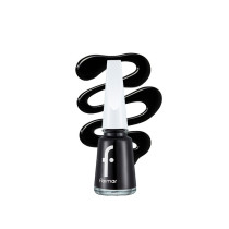 Flormar Nail Enamel Nail Polish, 313 Black Minimalism